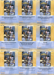 2003 Tomb Raider Cradle of Life (Movie) Foil Puzzle Chase Card Set (9) Inkworks - TvMovieCards.com