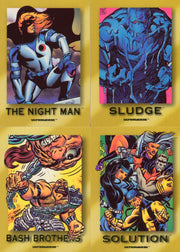 1993 Ultraverse Series 1 Star Rookie Chase Card Set S1 - S4 Skybox - TvMovieCards.com