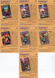 1994 Ultraverse Series 2 Painted Bonus Chase Card Set B1 - B7 Skybox - TvMovieCards.com
