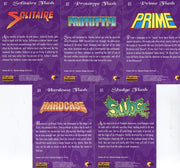 1994 Ultraverse Master Series UltraFlash Etched Foil Chase Card Set U1 - U5 Skyb - TvMovieCards.com