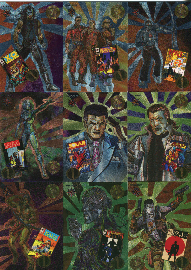 1993 Valiant Era Series 1 First Appearance Chase Card Set FA1 - FA9 Upper Deck - TvMovieCards.com