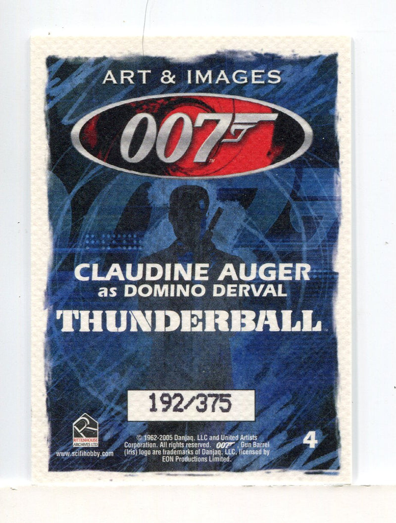 James Bond Dangerous Liaisons Art & Images of 007 Chase Card #4 192/375 - TvMovieCards.com