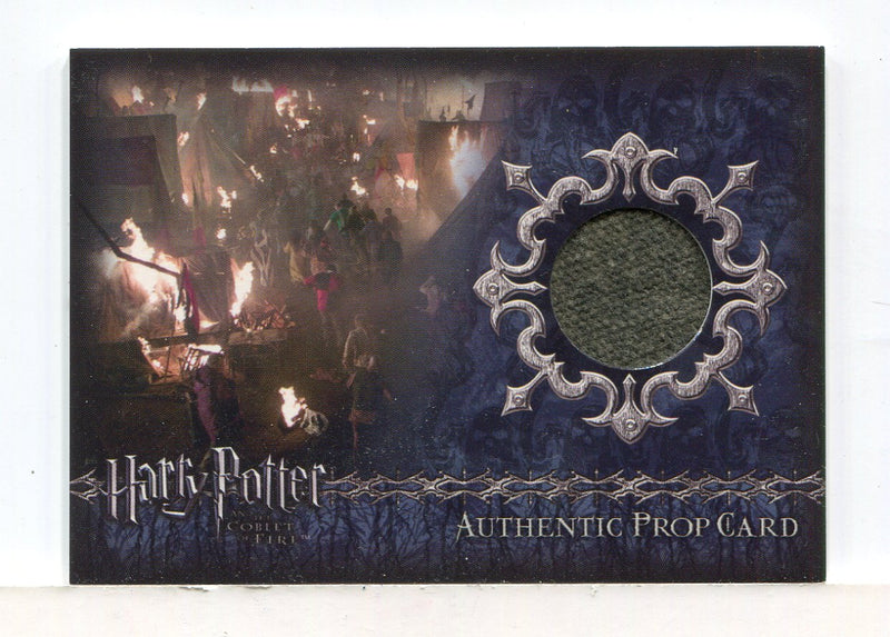 Harry Potter Goblet Fire Burnt Tent Prop Card HP P5 #130/290 - TvMovieCards.com