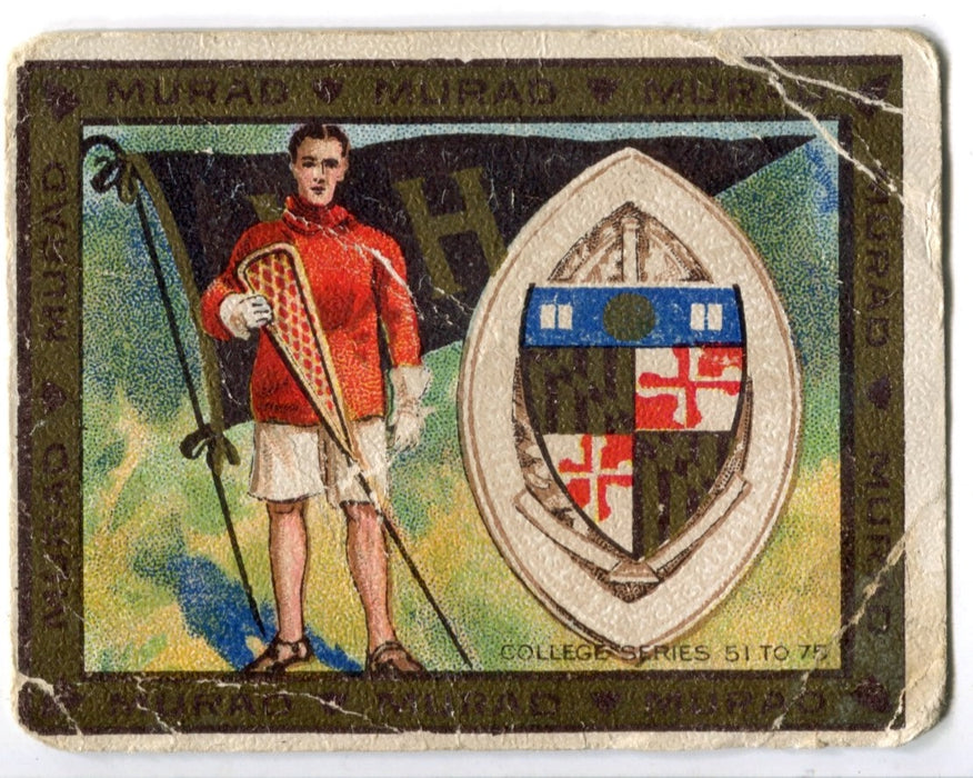 1909 T51 Murad Cigarettes College Series 1 & 2 You Pick Single Cards Johns Hopkins LACROSSE - TvMovieCards.com