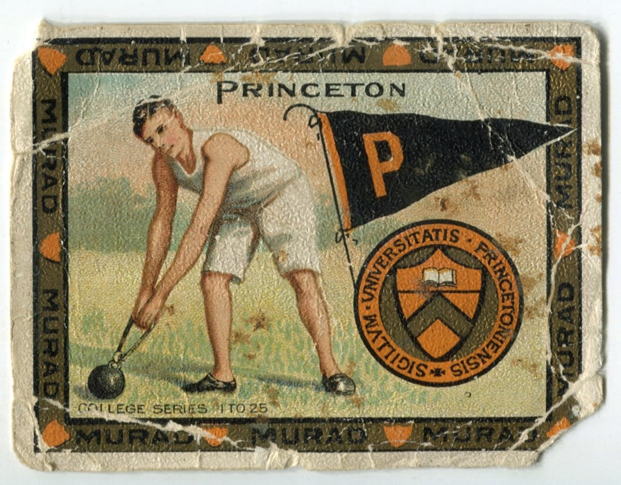1909 T51 Murad Cigarettes College Series 1 & 2 You Pick Single Cards Princeton - TvMovieCards.com
