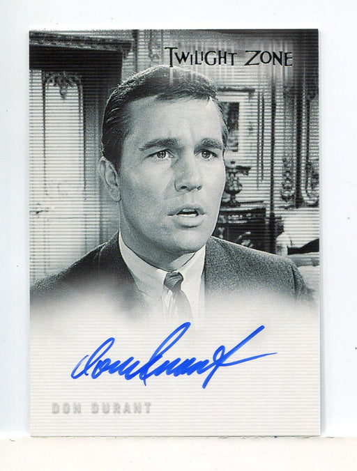 Twilight Zone 4 Science and Superstition Don Durant Autograph Card A-70 - TvMovieCards.com