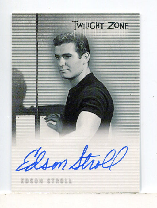 Twilight Zone 4 Science and Superstition Edson Stroll Autograph Card A-97 - TvMovieCards.com