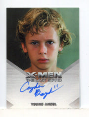 X-Men The Last Stand Autograph Card Cayden Boyd as Young Angel - TvMovieCards.com