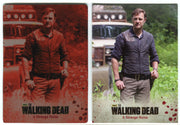 Walking Dead Season 3 Part 2 Red Metal Variant 1/1 Card #09 A Strange Noise - TvMovieCards.com