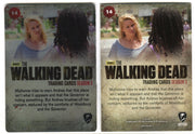 Walking Dead Season 3 Part 2 Red Metal Variant 1/1 Card #14 Trust Me - TvMovieCards.com