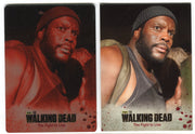 Walking Dead Season 3 Part 2 Red Metal Variant 1/1 Card #33 The Fight to Live - TvMovieCards.com