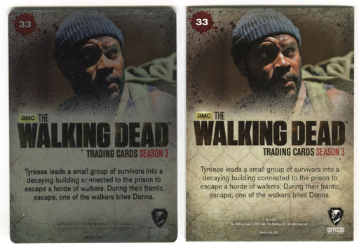 Walking Dead Season 3 Part 2 Red Metal Variant 1/1 Card #33 The Fight to Live - TvMovieCards.com