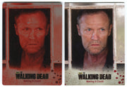 Walking Dead Season 3 Part 2 Red Metal Variant 1/1 Card #57 Making It Count - TvMovieCards.com