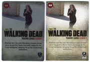 Walking Dead Season 3 Part 2 Red Metal Variant 1/1 Card #68 A Quick Retreat - TvMovieCards.com
