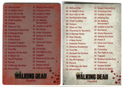 Walking Dead Season 3 Part 2 Red Metal Variant 1/1 Card #72 Checklist - TvMovieCards.com