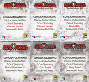 Dead World Z Card Autograph Card Set 6 Z Cards Breygent DEADWORLD - TvMovieCards.com