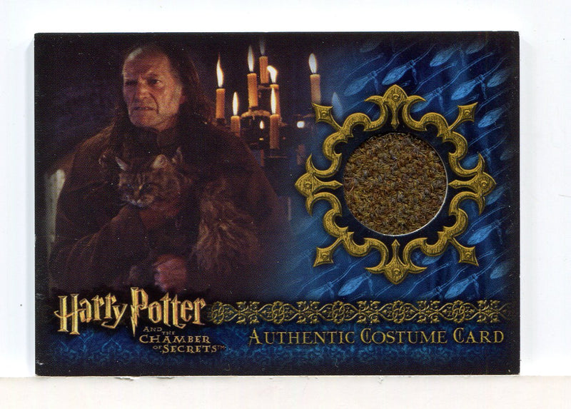Harry Potter Chamber Secrets Argus Filch's Overcoat Costume Card HP C7 #256/665 - TvMovieCards.com