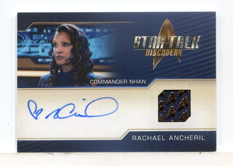 Star Trek Discovery Season 3 Rachael Ancheril Autograph Costume Card 2020 - TvMovieCards.com