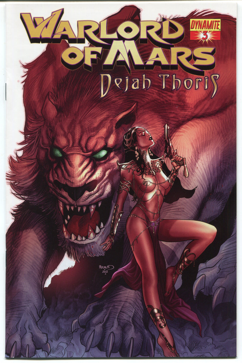 Warlord of Mars Dejah Thoris #3 Paul Renaud Cover Dynamite 2011 VF - TvMovieCards.com