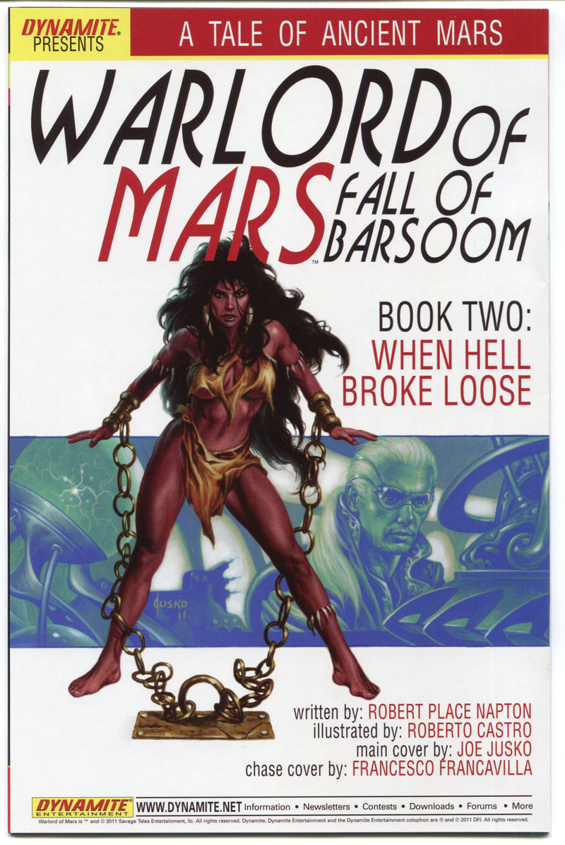 Warlord of Mars Dejah Thoris #4 Paul Renaud Red Variant Dynamite 2011 VF - TvMovieCards.com