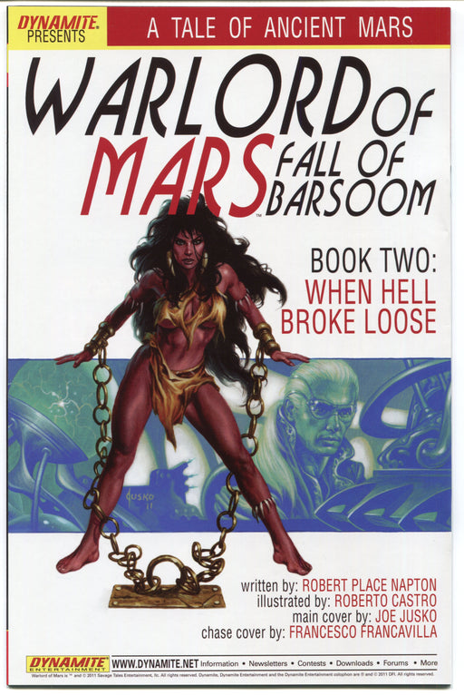 Warlord of Mars Dejah Thoris #4 Paul Renaud Red Variant Dynamite 2011 VF - TvMovieCards.com