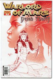 Warlord of Mars Dejah Thoris #7 Paul Renaud Red Variant Dynamite 2011 VF - TvMovieCards.com