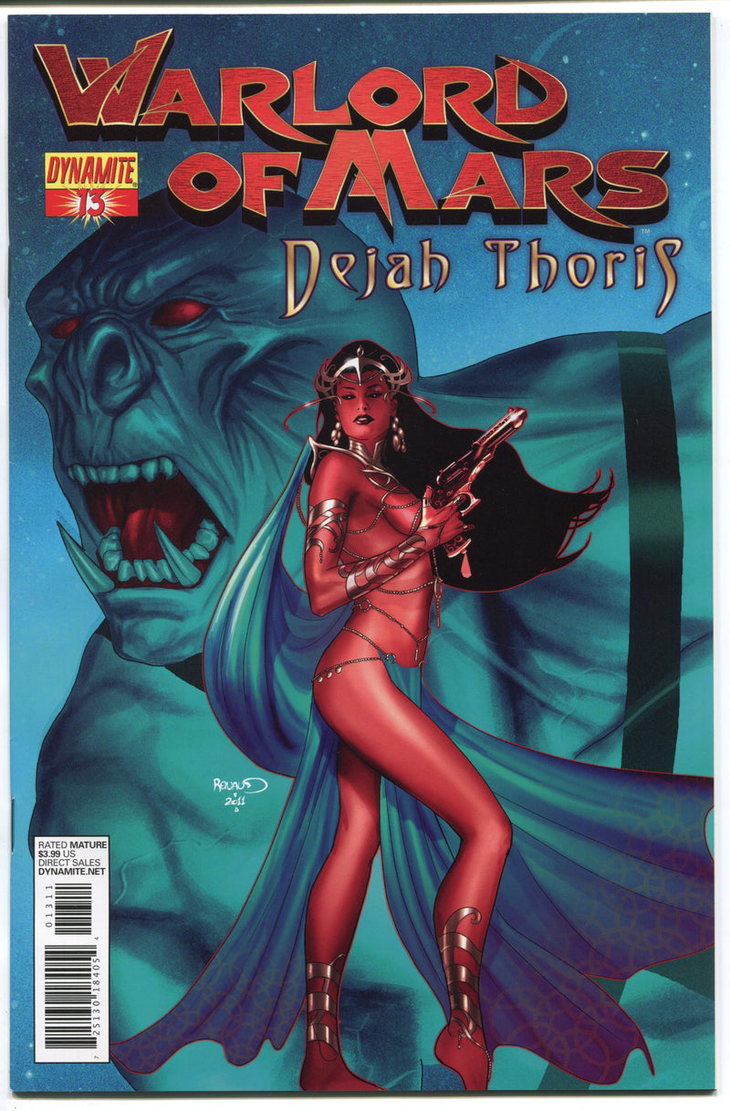 Warlord of Mars Dejah Thoris #13 Cover Paul Renaud Dynamite 2011 VF - TvMovieCards.com