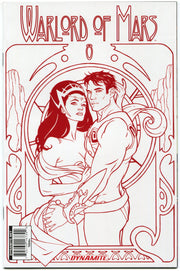 Warlord of Mars #8 Stephen Sadowski Variant Cover 1:15 Dynamite 2011 VF/EX - TvMovieCards.com