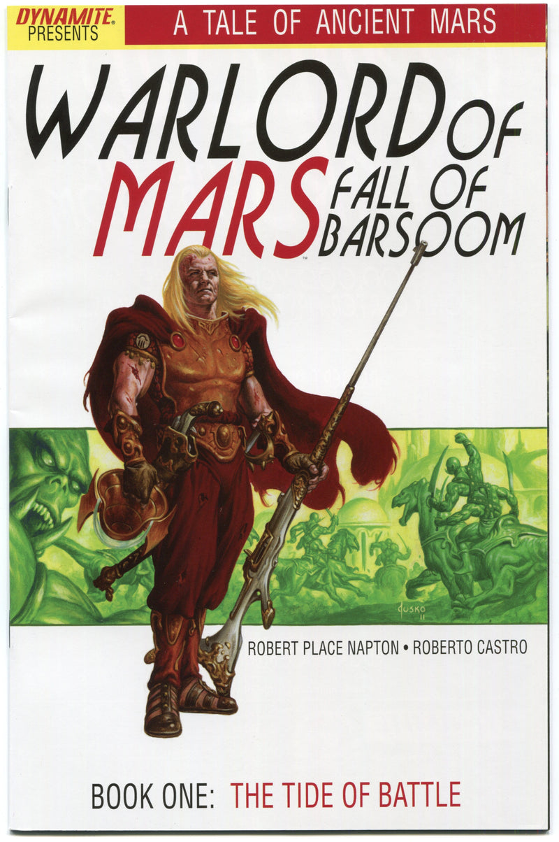 Warlord of Mars Fall of Barsoom Book 1 2 3 Set Dynamite 2011 VF/EX - TvMovieCards.com