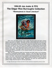 Joe Jusko Edgar Rice Burroughs Collection Limited Edition Set 1994-95 #31 of 35 - TvMovieCards.com