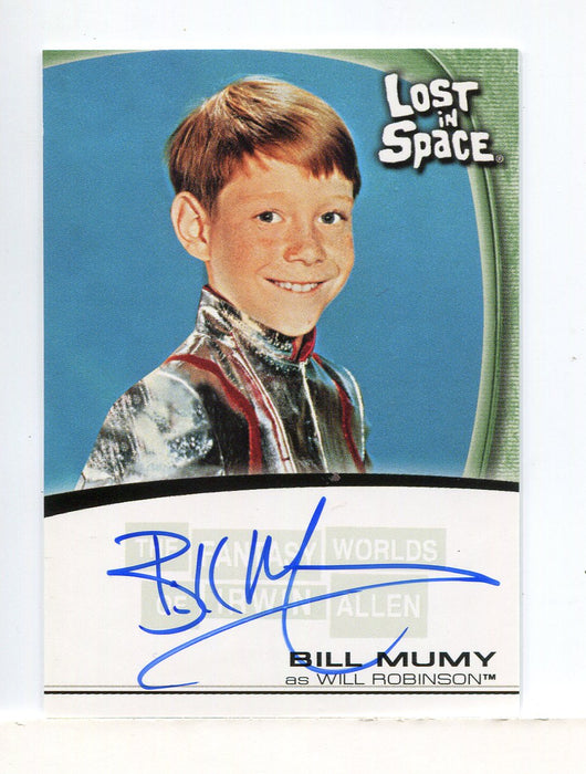 Fantasy Worlds of Irwin Allen Lost in Space Bill Mumy Autograph Card A1 - TvMovieCards.com