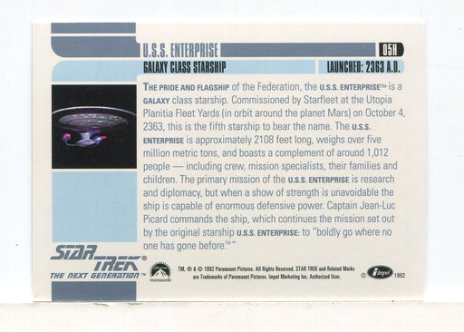 Star Trek Next Generation TNG Inaugural Mail-In Gold Hologram Chase Card 05H - TvMovieCards.com