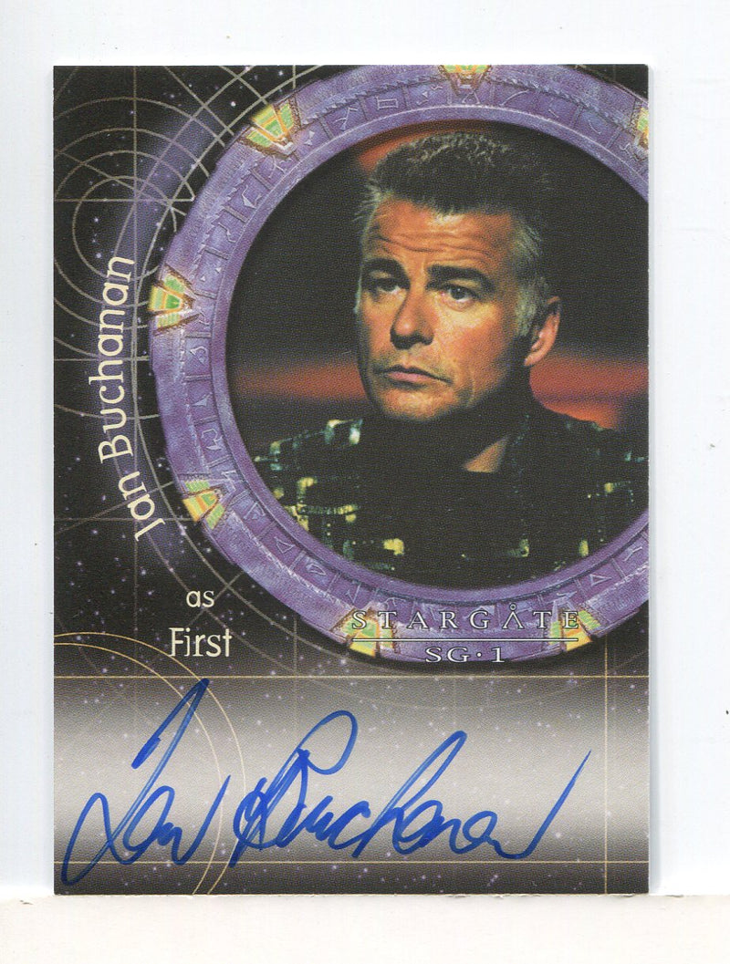 Stargate SG-1 Season Six Ian Buchanan as First Autograph Card A36 - TvMovieCards.com