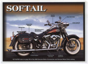 2005 Softail FLSTSCI Harley Davidson Accessories Spec Sheet Dealer Card - TvMovieCards.com