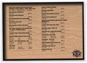 2005 Softail FLSTSCI Harley Davidson Accessories Spec Sheet Dealer Card - TvMovieCards.com