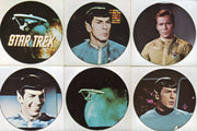 Star Trek The Original Series TOS Generic Sticker Card Set 6 Stickers 1980's - TvMovieCards.com