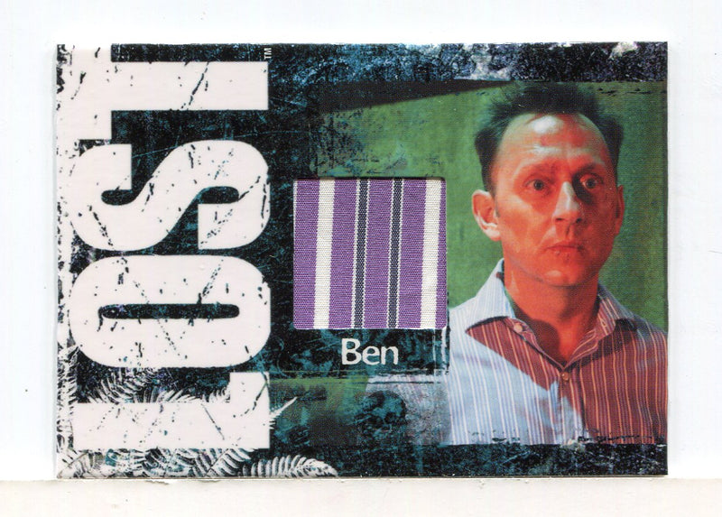 Lost Archives Michael Emerson as Benjamin Linus Relic Costume Card #082/375 - TvMovieCards.com