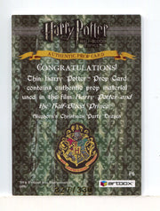 Harry Potter Half Blood Prince Christmas Party Drapes Prop Card HP P6 #327/330 - TvMovieCards.com
