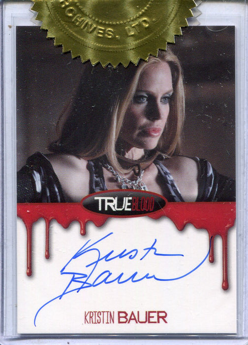 True Blood Premiere Edition Dealer Incentive Kristin Bauer Autograph Card - TvMovieCards.com