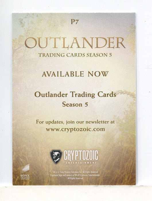 CZX Outlander Season 5 Promo Trading Card P7 391/399 Cryptozoic - TvMovieCards.com