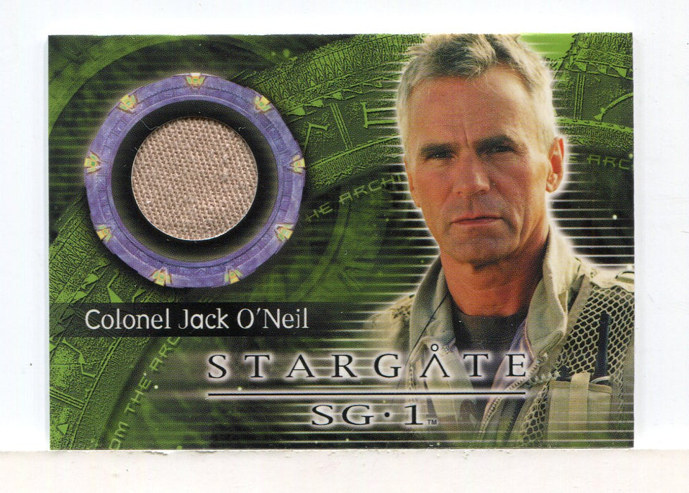 Stargate SG-1 Season Eight Colonel Jack O'Neill Costume Card C30 - TvMovieCards.com