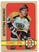 1972-73 Topps NHL Hockey #100 Bobby Orr Bruins Trading Card EX - TvMovieCards.com