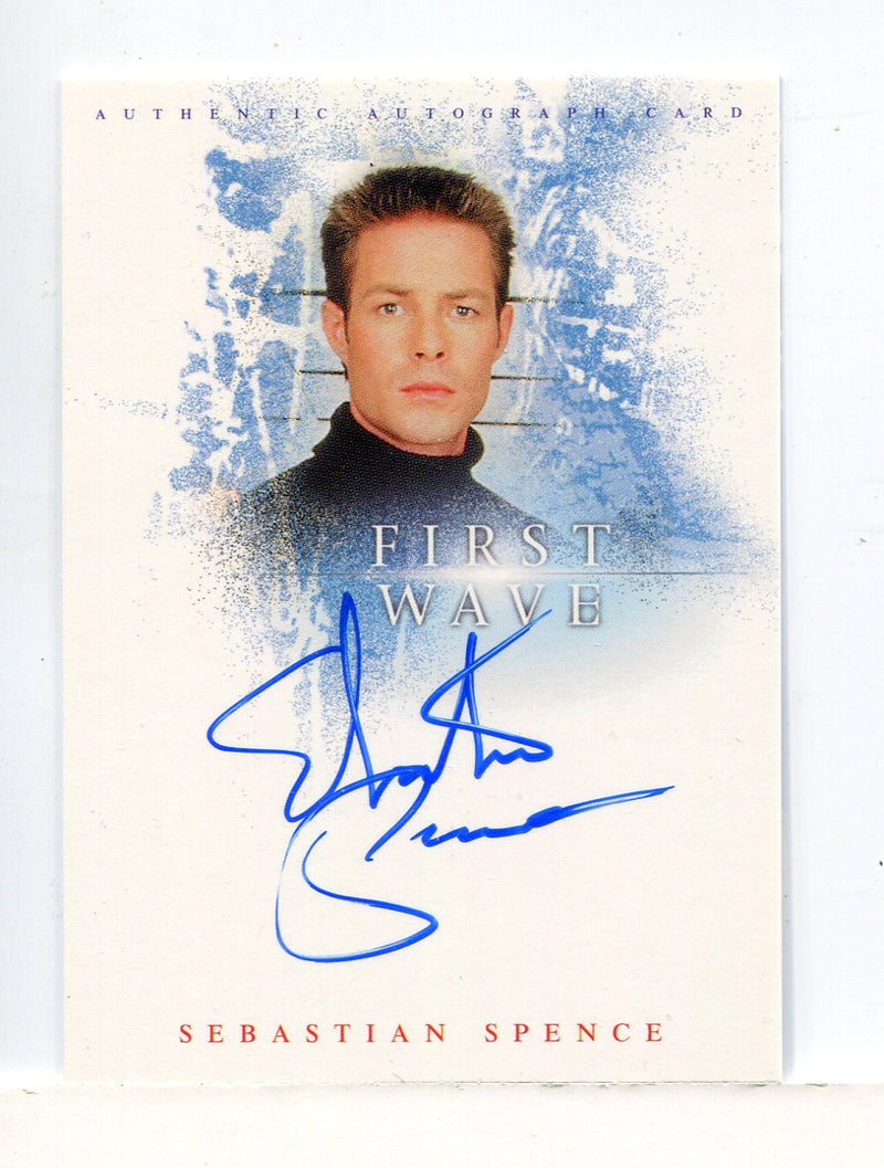 First Wave Sebastian Spence as Cade Foster Autograph Card A1 - TvMovieCards.com