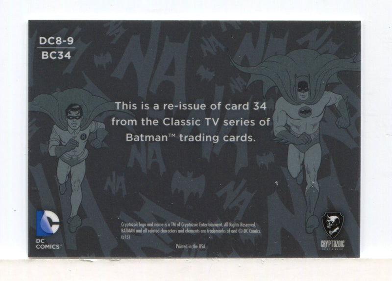 DC Comic Justice League San Diego Comic Con Cryptomium Promo Card DC8-9 BC34 - TvMovieCards.com