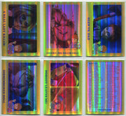 2018 Fright Rags Child's Play Chucky Complete Parallel Rainbow Foil Set 78/78 - TvMovieCards.com