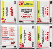 2018 Fright Rags Child's Play Chucky Complete Parallel Rainbow Foil Set 78/78 - TvMovieCards.com