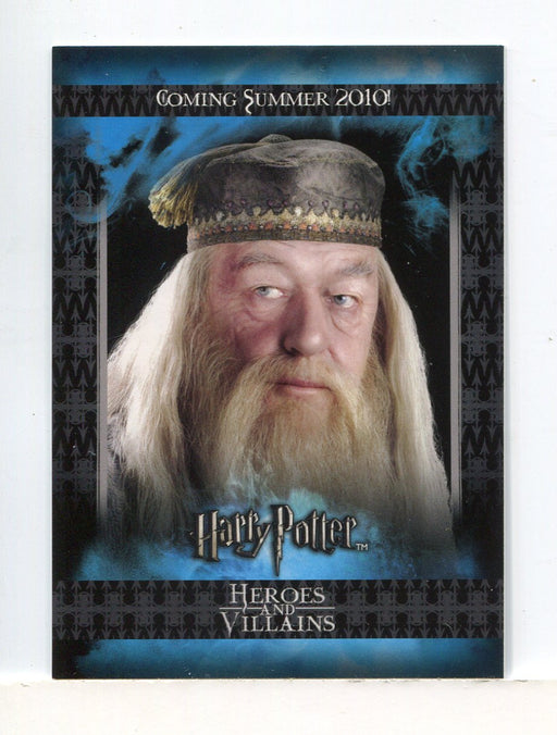 Harry Potter Heroes & Villains Single Promo Card P3 Artbox 2010 - TvMovieCards.com