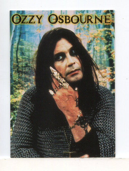 Ozzy Osbourne and Black Sabbath Promotional Card P1 Cornerstone 1999 - TvMovieCards.com