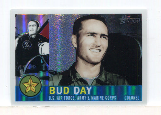 American Heritage Heroes Refractor Parallel Card C9 #62/76 Bud Day Topps 2009 - TvMovieCards.com
