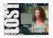 Lost Archives Evangeline Lilly as Kate Austen Relic Costume Card #048/375 - TvMovieCards.com